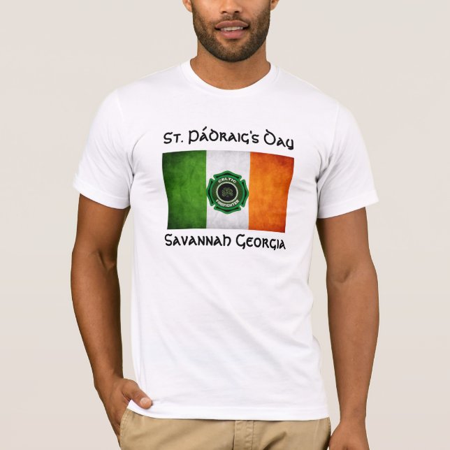 Camiseta El bombero de St Patrick de la sabana (Anverso)