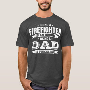 Camiseta El bombero masculino es un regalo perfecto para el