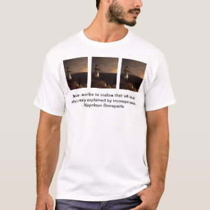 Camiseta el bonaparte, bonaparte, bonaparte, nunca