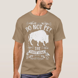 Camiseta El Bono Gracioso De Búfalo No Mascota A Las Vacas