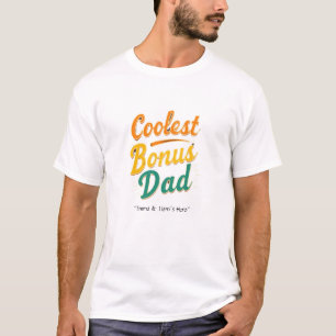 Camiseta El bono más frío de papá es un regalo gracioso de 