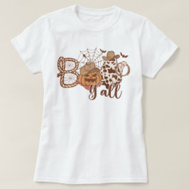 Camiseta El Boo de Vaquero del País Occidental y Halloween