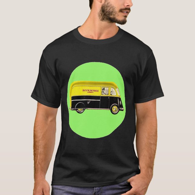 Camiseta El Bookmobile monta otra vez (Anverso)