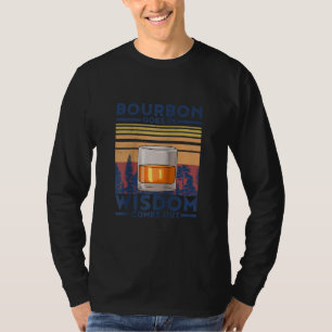 Camiseta El borbono de whisky sale en sabiduría