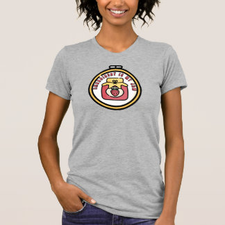 Camiseta El bordado es mi atasco