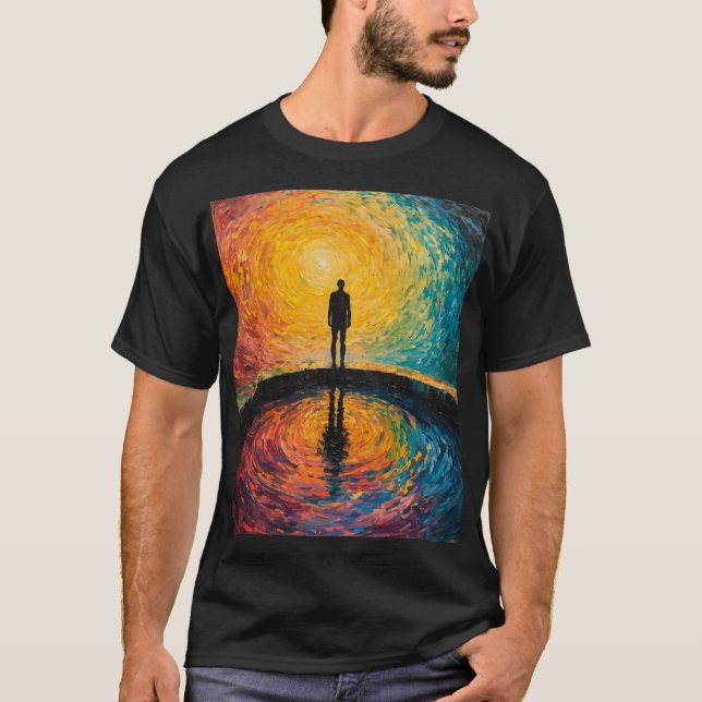 Camiseta El Borde de la Dimensión (Anverso)