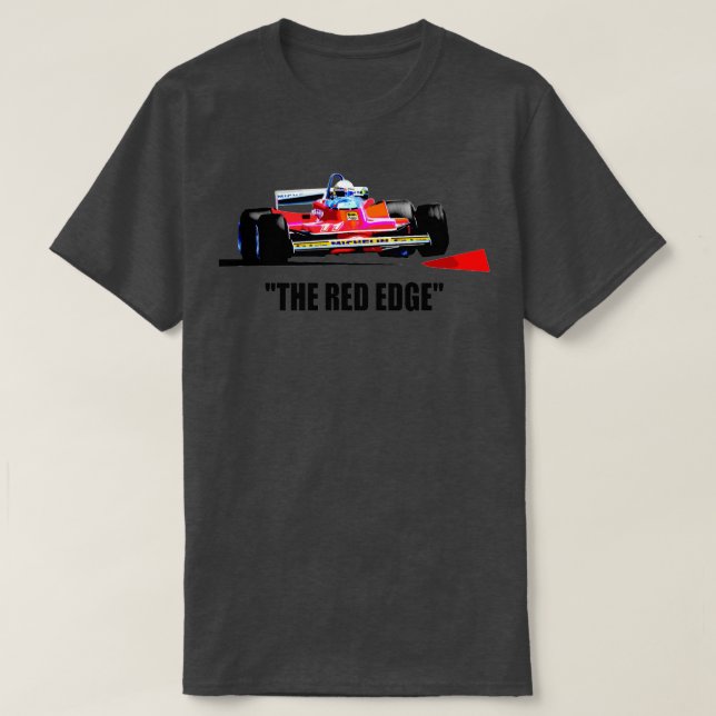 Camiseta El borde rojo F1 (Diseño del anverso)