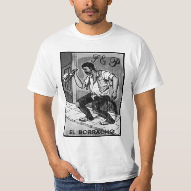 Camiseta EL Borracho (Anverso)