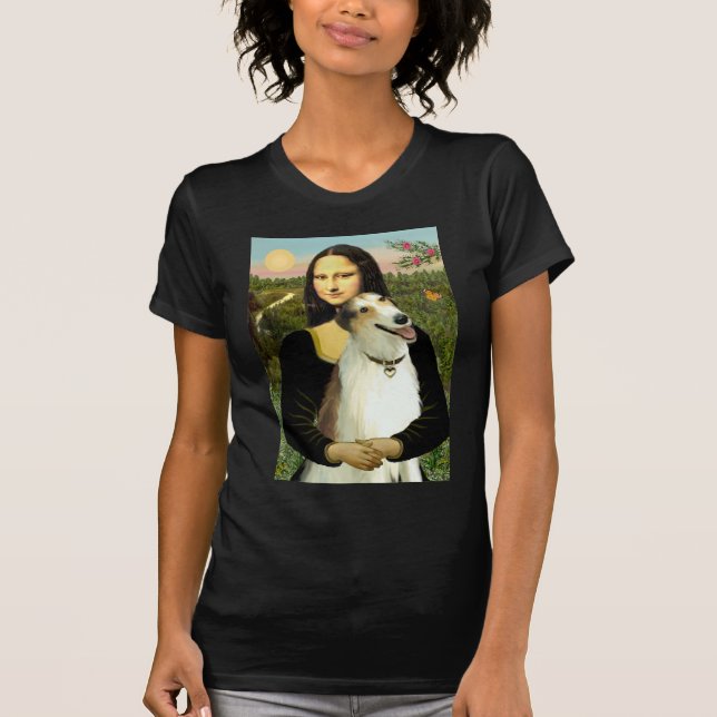 Camiseta El Borzoi de la Mona Lisa (Anverso)