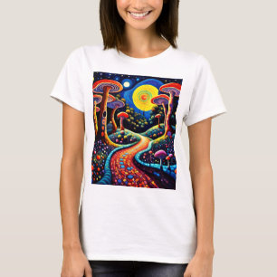 Camiseta El bosque de champiñones