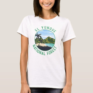 Camiseta El bosque nacional El Yunque Puerto Rico angustiad