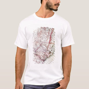 Camiseta El bosquejo militar de Wyld de Zululand, 1879