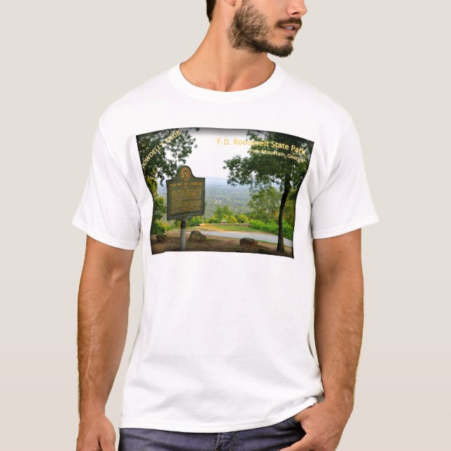 Camiseta El BOTÓN de DOWDELL - parque de estado de F.D. (Anverso)