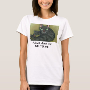 Camiseta El botón salvaje del espacio en blanco del