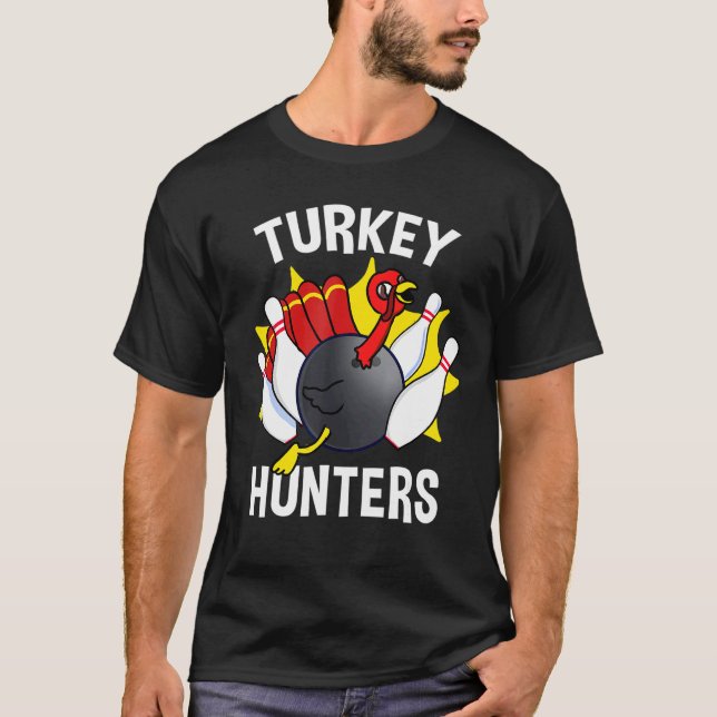 Camiseta El Bowling de los cazadores de Turquía (Anverso)