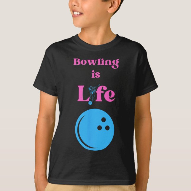 Camiseta El Bowling es vida (Anverso)