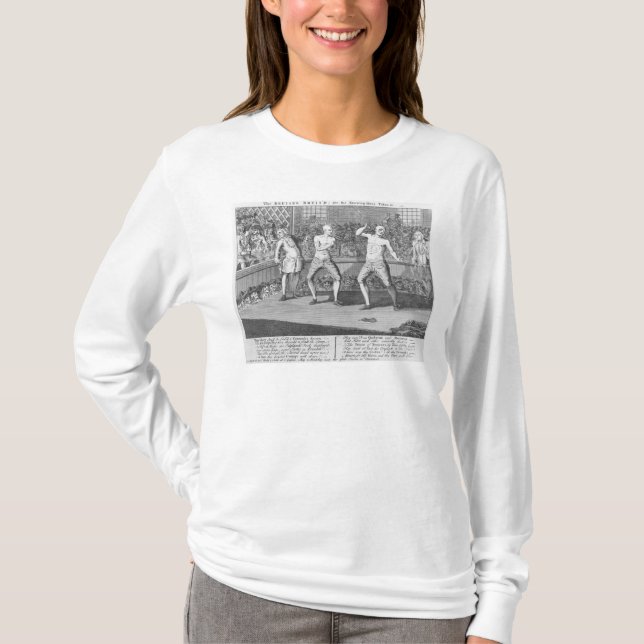 Camiseta El boxeador Bruis'd, o, el Saber-Unos (Anverso)