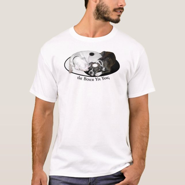 Camiseta El boxeador Yin Yang (Anverso)