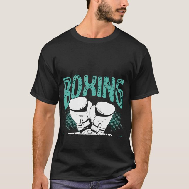 Camiseta El Boxeo En La Planta Trasera Es Como El Boxeo De  (Anverso)