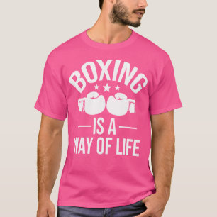 Camiseta El Boxeo Es Una Forma De Vida Kickboxing Kickboxer