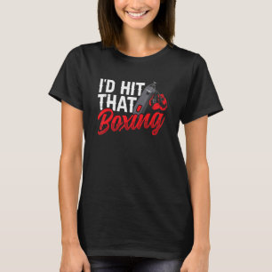 Camiseta El boxeo golpearía a los hombres y mujeres del box