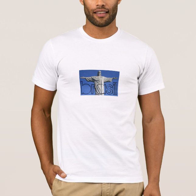Camiseta El Brasil - Cristo Redentor (Anverso)