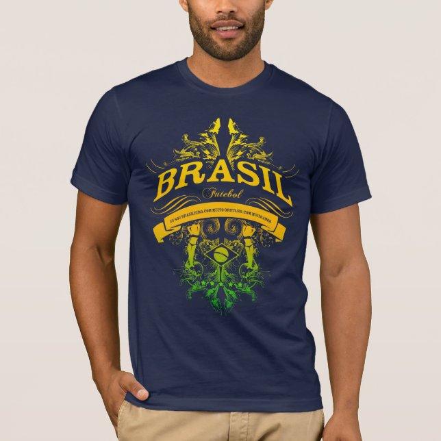 Camiseta El BRASIL - el Brasil Futebol (Anverso)