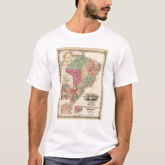 Camiseta El Brasil, la República Argentina, Paraguay, y