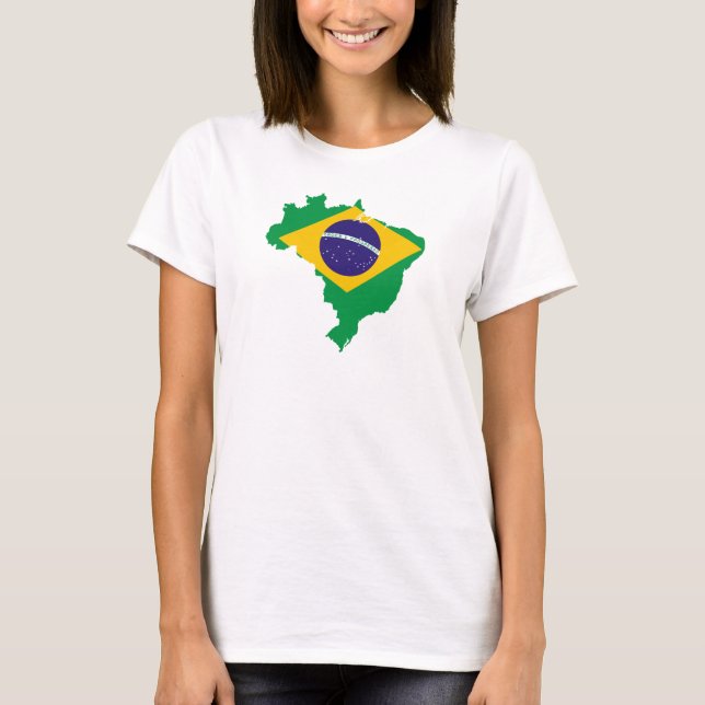 Camiseta El Brasil para las señoras 2 (Anverso)