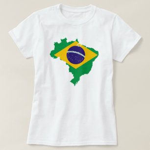 Camiseta El Brasil para las señoras 3