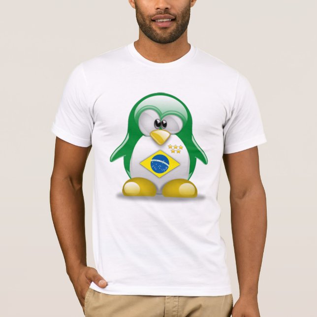 Camiseta El Brasil Tux (Anverso)