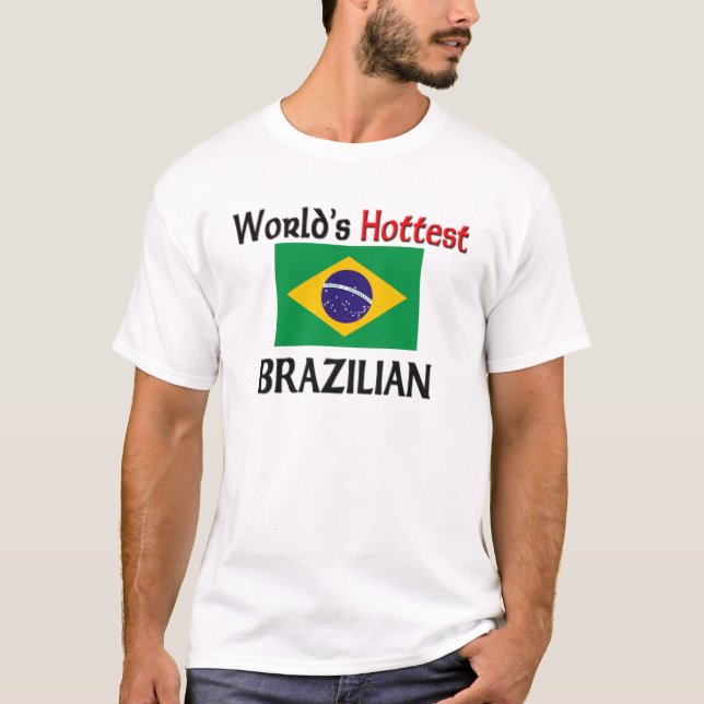 Camiseta El brasilen@o más caliente del mundo (Anverso)