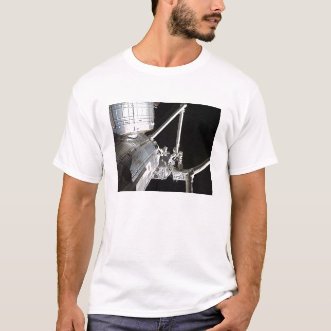 Camiseta El brazo robótico del Experimento japonés Modu 2 (Anverso)