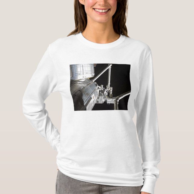 Camiseta El brazo robótico del Experimento japonés Modu 2 (Anverso)