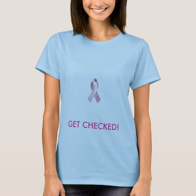 Camiseta ¡el breast_cancer_ribbon, CONSIGUE COMPROBADO! (Anverso)