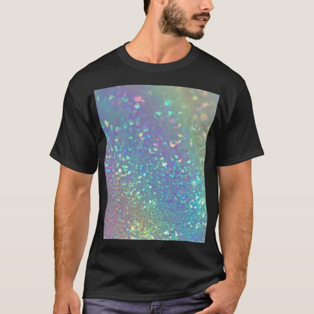 Camiseta El brillante ópalo holográfico (Anverso)
