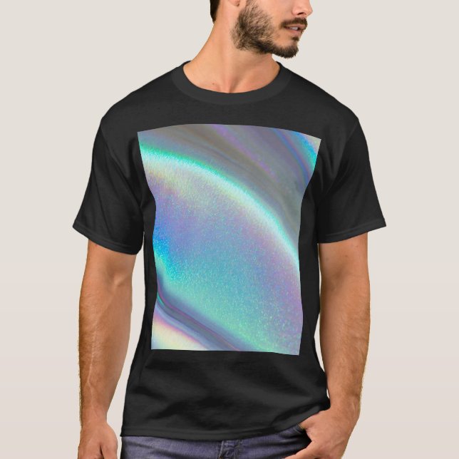 Camiseta El brillante ópalo holográfico (Anverso)