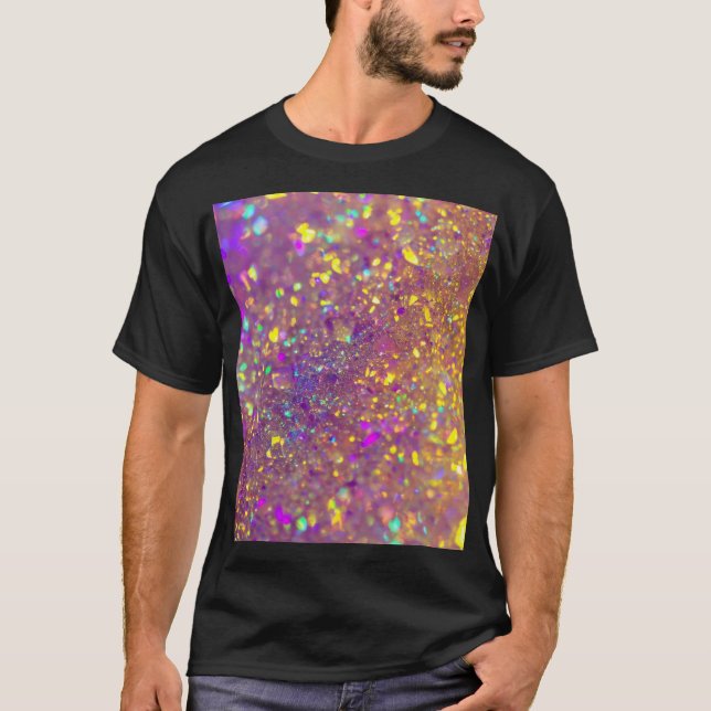 Camiseta El brillante ópalo holográfico (Anverso)