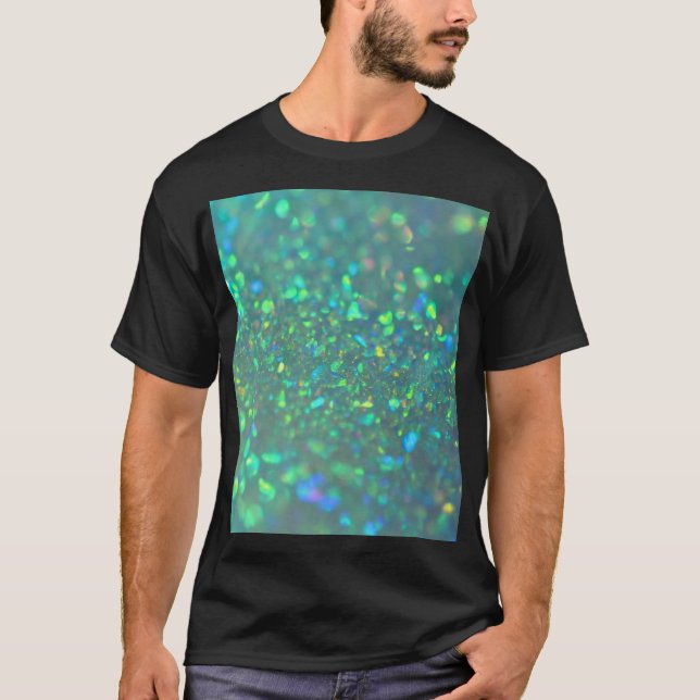 Camiseta El brillante ópalo holográfico (Anverso)