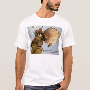 Camiseta El ~ británico del paracaidista sus necesidades