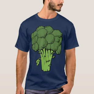 Camiseta El brócoli es verduras gráficas divertidas de la v