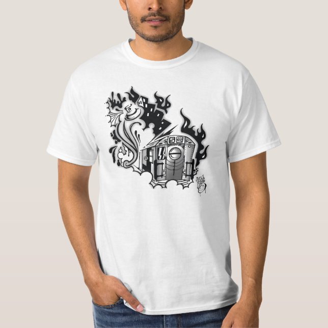 Camiseta El Bronx está quemando por SEXER (Anverso)