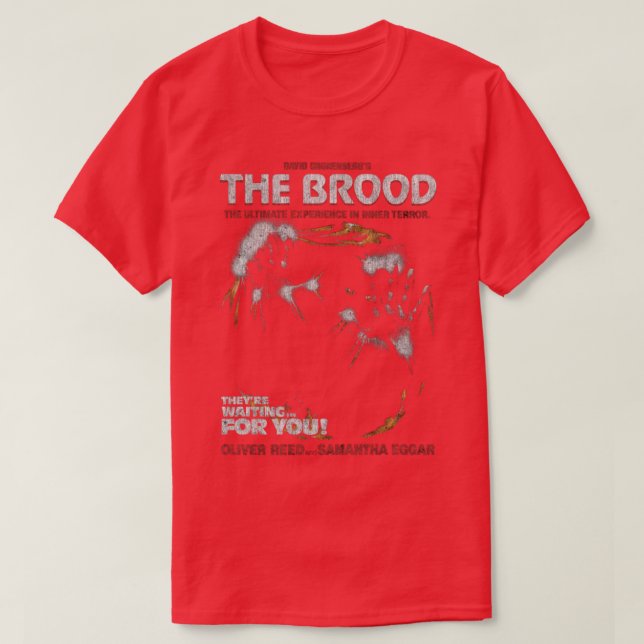 Camiseta El Brood David Cronenberg Horror Horror Clas (Diseño del anverso)