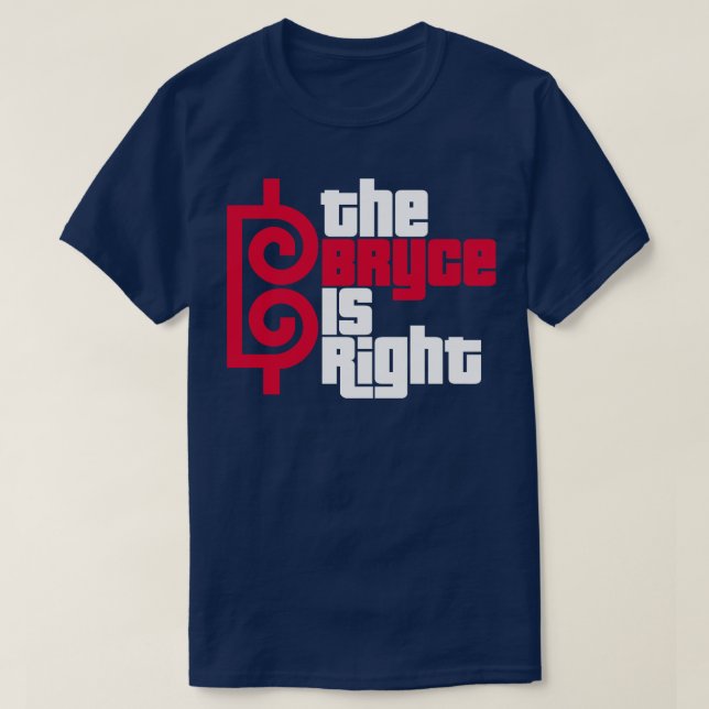 Camiseta El Bryce es Azul derecho (Diseño del anverso)