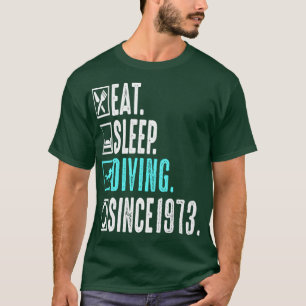 Camiseta El Buceo De Sueño Coma Desde El Regalo De 1973