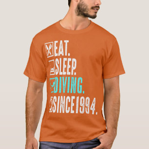 Camiseta El Buceo De Sueño Coma Desde El Regalo De 1994.