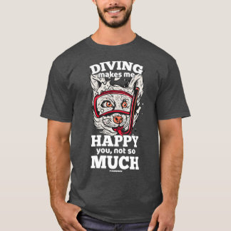 Camiseta El Buceo Me Hace Feliz De Que No Tanto 1
