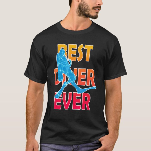 Camiseta El buceo oceánico mejor buceador de la historia (Anverso)