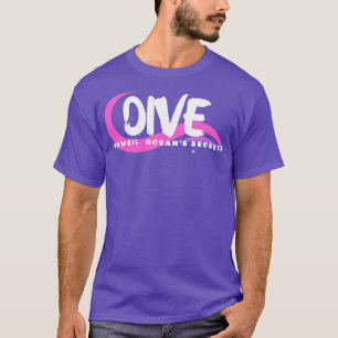 Camiseta El buceo revela los océanos secretos del buceo Scu