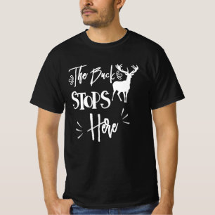 Camiseta El Buck Detiene Aquí Cita Cita Graciosa